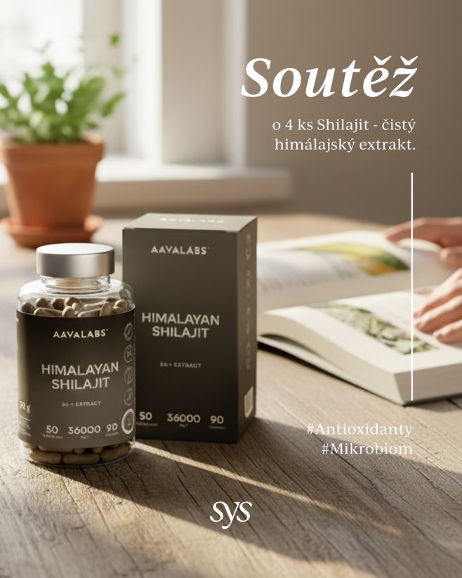 🏔️ SOUTĚŽ o 2×2 ks himálajského Shilajitu značky AAVALABS 🏔️ Milá Sys, bojuješ s únavou? Někdy tělo i mysl potřebují znovu...